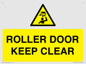 ROLLER DOOR KEEP CLEAR